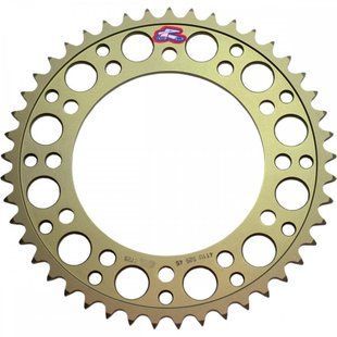 Звезда Renthal Hard Anodised Chainwheel 530 [Gold], 42z 411U-530-42P-HA