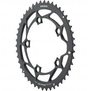Зірка SRAM POWERGLIDE CRING ROAD 46T 10S 110 AL4BLK S-PIN BB30 11.6215.197.190