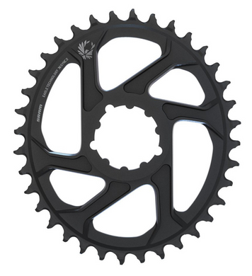 Звезда SRAM X-SYNC 2 Oval 38T Direct Mount 3mm Offset Boost Alum Eagle Black 11.6218.038.060