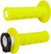 Мото грипсы ODI HALF-WAFFLE MX V2 Lock-On FLO-Yellow H36HWY