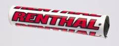 Защитная подушка на руль Renthal SX Pad 10" [White/Red], No Size P263 фото