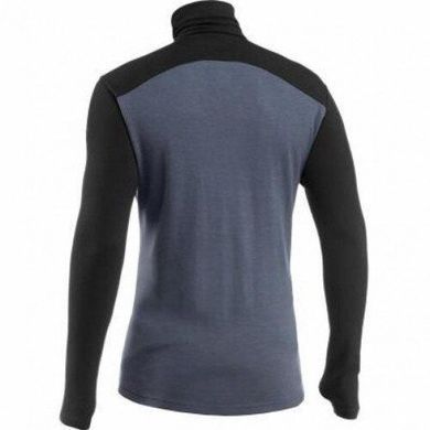 Термофутболка с длинным рукавом Icebreaker BF 260 Tech LS Half Zip MEN monsoon/black S 100 484 D46 S
