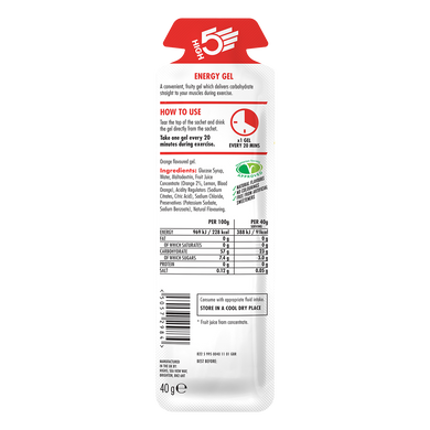 Гель Energy Gel - Апельсин (Упаковка 20x40g) 5027492 999198