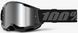 Детская мото маска 100% STRATA 2 Youth Goggle Black - Mirror Silver Lens, Mirror Lens 50032-00007