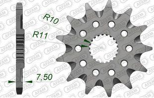 Зірка AFAM Grooved Chainwheel 520 - Honda, 13z 20210+13
