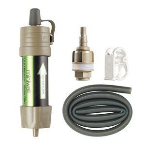 Фільтр для води портативний туристичний Miniwell L630 2000L khaki 6951533263025