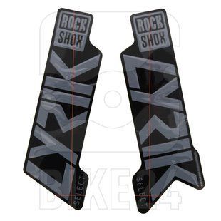 Набір наліпок RockShox LYRK SELECT 27/29 MGRY/BLK 11.4018.105.012