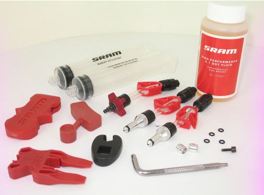 Набір для прокачування Sram Standard Bleed Kit w/DOT 5.1 Brake Fluid 00.5318.016.000 фото