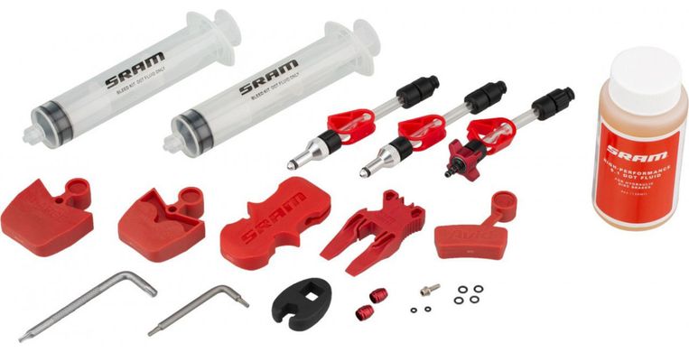 Набір для прокачування Sram Standard Bleed Kit w/DOT 5.1 Brake Fluid 00.5318.016.000 фото