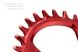 Звезда Garbaruk 96 BCD (Symmetrical for Shimano Compact Triple) Round (28T, Red) 5907441525527 фото