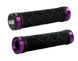 Гріпси ODI Cross Trainer MTB Lock-On Bonus Pack Black w/Purple Clamps, чорні з фиолетов. замк D30CTB-P фото