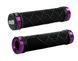 Гріпси ODI Cross Trainer MTB Lock-On Bonus Pack Black w/Purple Clamps, чорні з фиолетов. замк D30CTB-P
