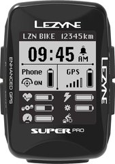 GPS компьютер Lezyne SUPER PRO GPS SMART LOADED Черный Y13 4712806 003715 фото