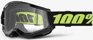 Мото маски 100% STRATA 2 Goggle Solar Eclipse - Clear Lens, Clear Lens 50027-00022