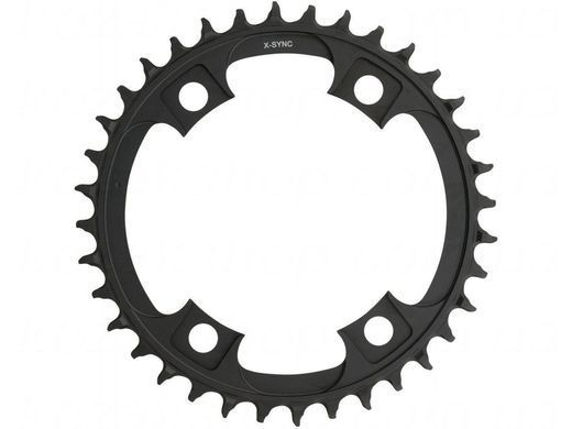Зірка SRAM AXS 36T 107BCD Asymmetric X-SYNC BLAST BLACK 00.6218.014.006