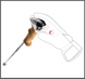 Палиці лижні Leki Stella S white-black-silver 115 cm (650 66701 115)