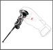 Палиці лижні Leki Bold Lite S black-fluorescent red-white 120 cm (650 67431 120)
