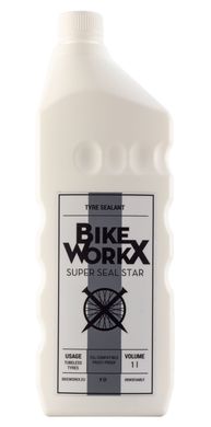 Герметик для бескамерных колёс BikeWorkX Super Seal Star 1 л SUPERSEAL/1 фото