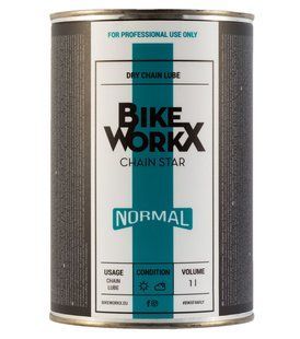 Мастило для ланцюга BikeWorkX Chain Star &ldquo;normal&rdquo; банка 1L. CHAINN/1