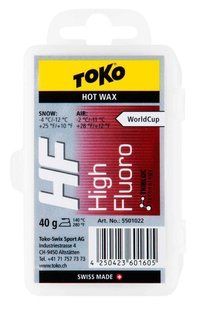 Воск Toko HF Hot Wax red 40g 550 1022