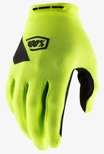 Перчатки Ride 100% RIDECAMP Glove [Fluo Yellow], L (10) 10011-00012