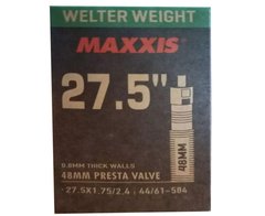 Камера Maxxis Welter Weight 27.5x1.75/2.4 Ніпель - LFVSEP48 EIB00139800 фото