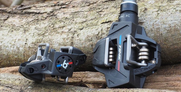 Педалі контактні TIME ATAC XC 6 XC/CX pedal, including ATAC cleats, Black 00.6718.009.000 фото