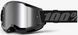 Мото маски 100% STRATA 2 Goggle Black - Mirror Silver Lens, Mirror Lens 50028-00013