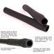 Грипсы шоссейные Ergo Aero Bar Grips Black (черные)