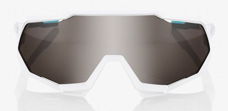 Велосипедні окуляри Ride 100% Speedtrap - BORA Hans Grohe Team White - HiPER Silver Mirror Lens, Mirror Lens 61023-331-76 фото