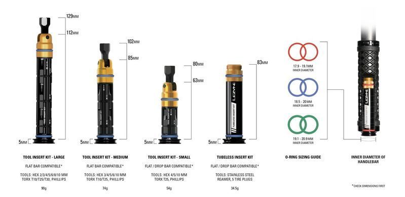 Інтегрований мультитул TUBELESS INSERT KIT розмір S, Чорний Y14 4710582 547171