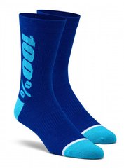 Вело шкарпетки Ride 100% RYTHYM Merino Wool Performance Socks [Blue], S/M 24006-002-17 фото