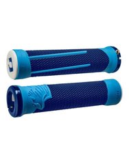 Грипсы ODI AG-2 Blue/Lt blue w/ Blue clamps (синие с синими замками) D35A2UL-U фото