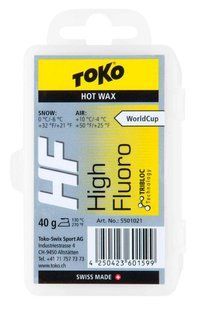Воск Toko HF Hot Wax yellow 40g 550 1021