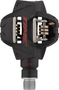 Педалі контактні TIME ATAC XC 8 XC/CX pedal, including ATAC cleats, Black/Red 00.6718.008.000