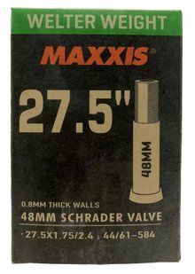 Камера Maxxis Welter Weight 27.5x1.75-2.4 (44/61-584) Schrader 48 мм EIB00139900
