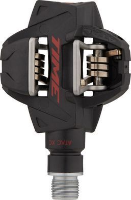 Педалі контактні TIME ATAC XC 8 XC/CX pedal, including ATAC cleats, Black/Red — 00.6718.008.000 Педалі контактні TIME ATAC XC 8 XC/CX pedal, including ATAC cleats, Black/Red 00.6718.008.000