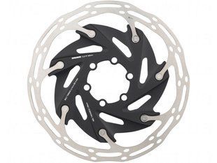 Ротор SRAM Centerline X Road двоскладовий 140мм Rounded сталеві болти Black 00.5018.122.000