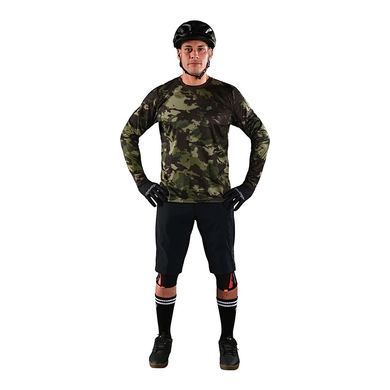 Джерсі TLD FLOWLINE LS JERSEY COVERT [ARMY GREEN] XL 346608015