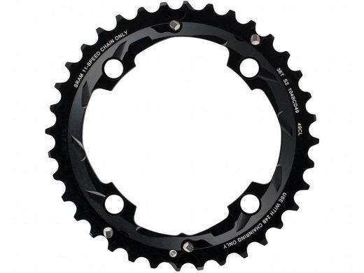 Зірка SRAM MTB 36T 11SP 104 49 AL5BTBLK MPIN 11.6218.022.000