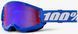 Мото маски 100% STRATA 2 Goggle Blue - Mirror Blue Lens, Mirror Lens 50028-00014