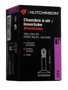 Камера Hutchinson City 700x28-35 (28/35-622) Schrader 32 мм CV654191