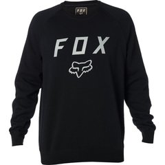 Кофта FOX LEGACY CREW FLEECE [BLACK], XL 21141-001-XL фото