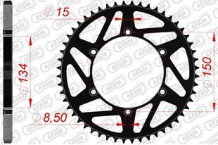 Зірка AFAM Steel-K Sprocket 520 - Kawasaki [Black], 51z 16206K-51