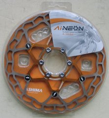 Ротор гальмівний Ashima AiNeon 160mm [Gold] ARO-10-160-6-GD фото