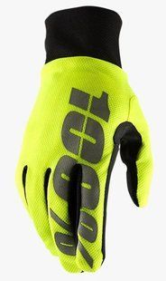 Водостойкие перчатки RIDE 100% Hydromatic Waterproof Glove [Fluo Yellow], L (10) 10017-00007