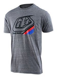 Футболка TLD Precision 2.0 Tee (Vintage Gray/Snow) Розмір S 701809012