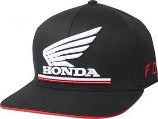 Кепка FOX HONDA FLEXFIT HAT [BLACK], S/M 23017-001-S/M