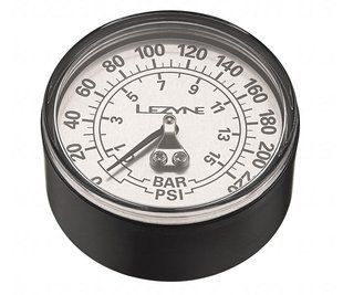 Манометр Lezyne 220 PSI Gauge 2.5&Prime;, сріблястий Y13 4712805 982493