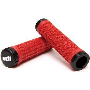 Гріпси ODI SDG MTB Lock-On Bonus Pack Black w/Red Clamps (чорні з червоними замками) D30SDB-R